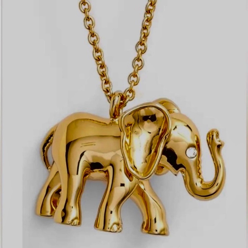 Kate Spade elephant necklace